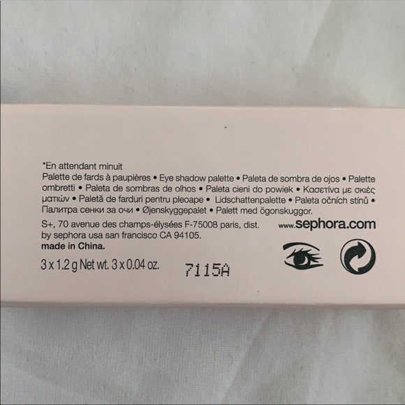 NWT Sephora midnight is coming Smokey brown eyeshadow palette, OS - Picture 2 of 4